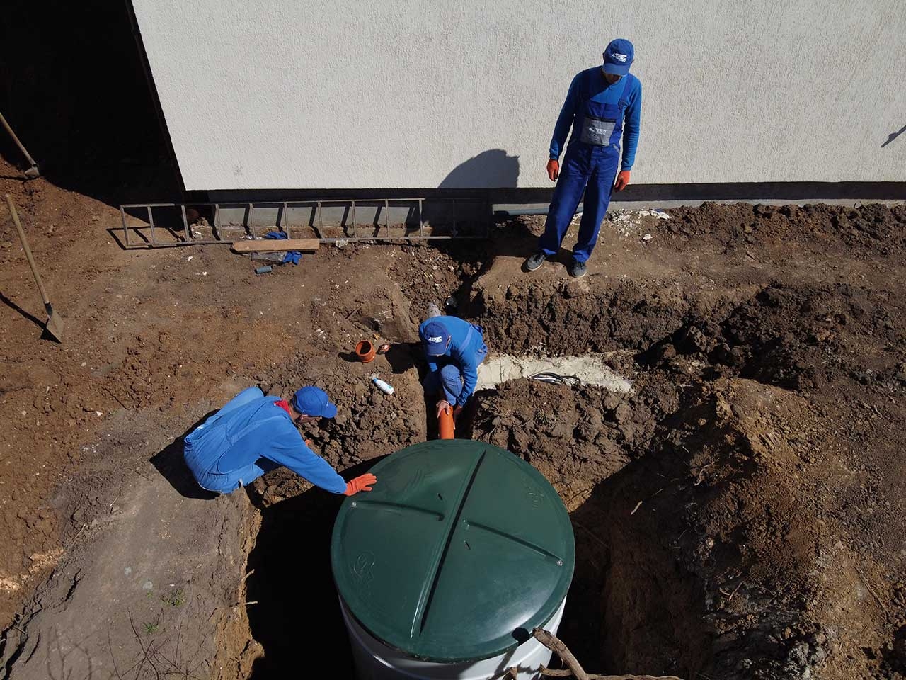 Монтаж очистных сооружений AQUATEC (17)